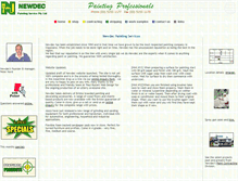 Tablet Screenshot of newdec.server101.com