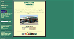 Desktop Screenshot of multihire.server101.com